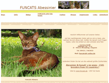 Tablet Screenshot of funcats.de